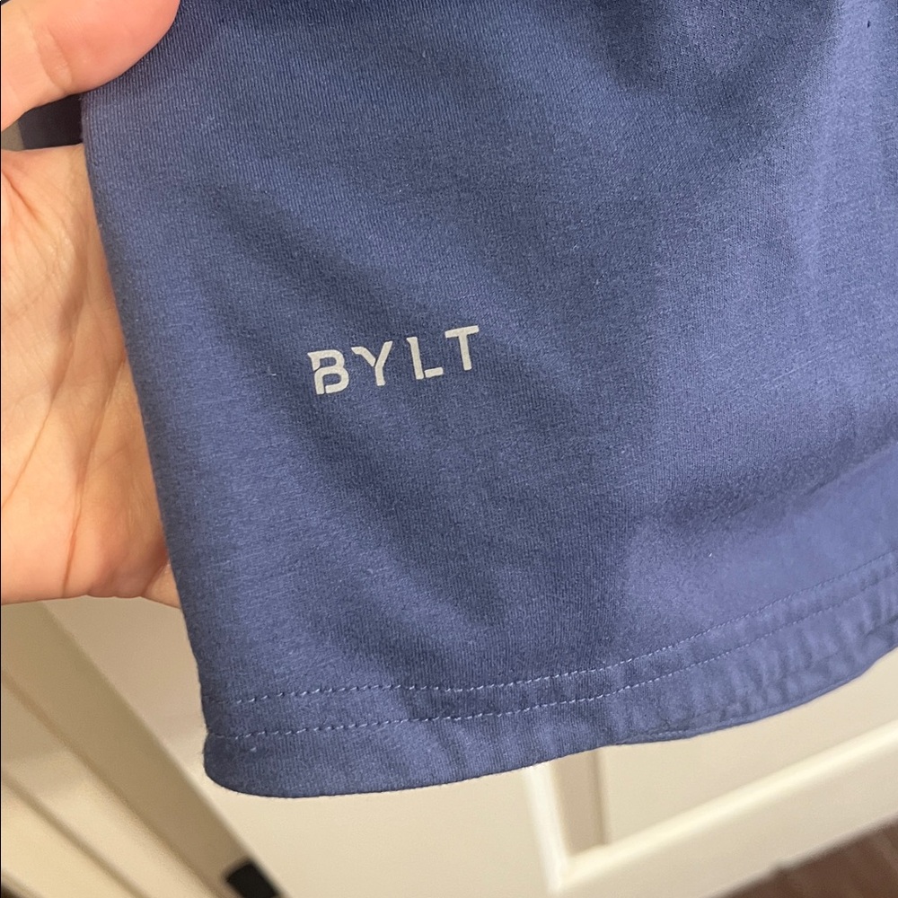 BYLT Premium Basics Drop Cut L/S Shirt Luxe Blue XXL - Picture 4 of 7